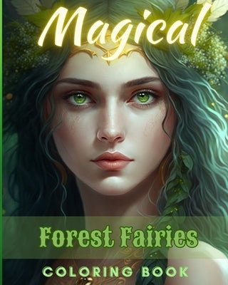 Magical Forest Fairies: A Coloring Book for Adults (Magical Creatures Collection) by Bern, Jolly