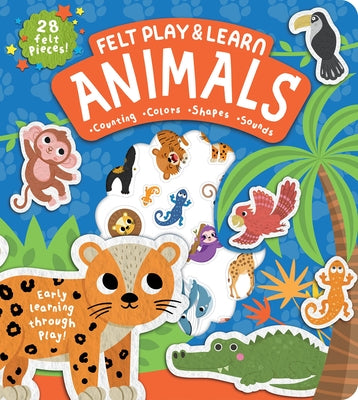 Felt Play & Learn Animals by Barker, Alice