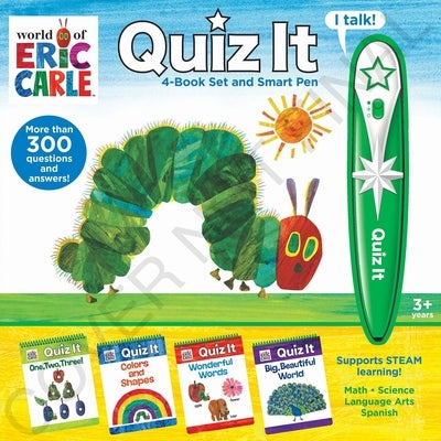 World of Eric Carle: Quiz It 4-Book Set and Smart Pen by Pi Kids