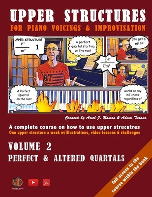 Upper Structures for Piano Voicings & Improvisation: Perfect & Altered Quartals by Turano, Adam