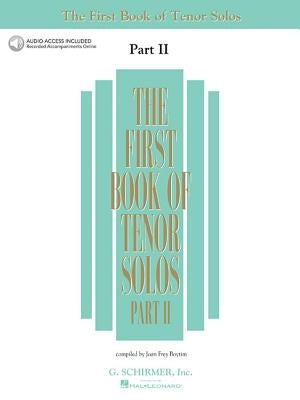 The First Book of Tenor Solos - Part II (Book/Online Audio) [With 2 CD's] by Hal Leonard Corp