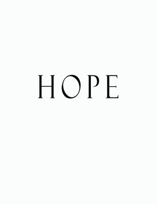 Hope: Black and White Decorative Book to Stack Together on Coffee Tables, Bookshelves and Interior Design - Add Bookish Char by Decor, Bookish Charm