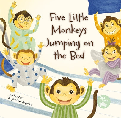 Five Little Monkeys Jumping on the Bed by Love, Emily