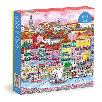 Michael Storrings Summer in Portugal 500 Piece Puzzle by Galison