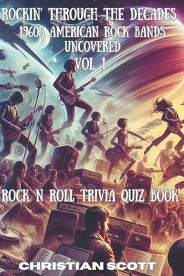 Rockin' Through the Decades: 1960s American Rock Bands Uncovered Vol. 1 Rock N Roll Trivia Quiz Book by Scott, Christian