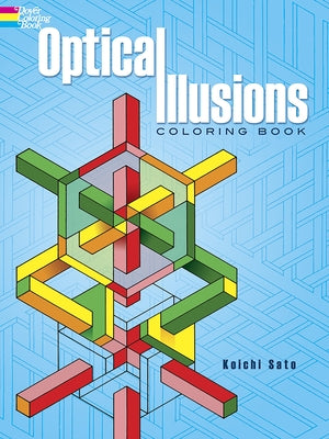 Optical Illusions Coloring Book by Sato, Koichi