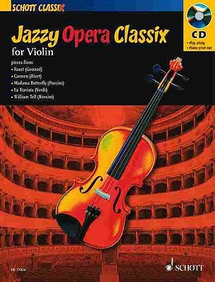 Jazzy Opera Classix: For Violin by Hal Leonard Corp