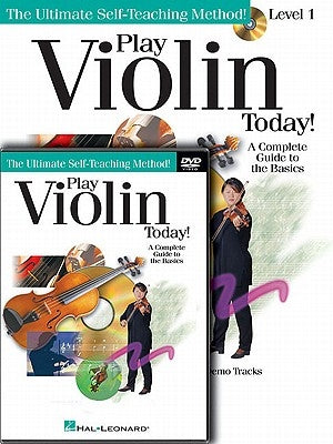 Play Violin Today! Beginner's Pack: Level 1 Book/Online Audio/DVD Pack by Hahn, Kaitlyn