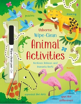 Wipe-Clean Animal Activities by Robson, Kirsteen