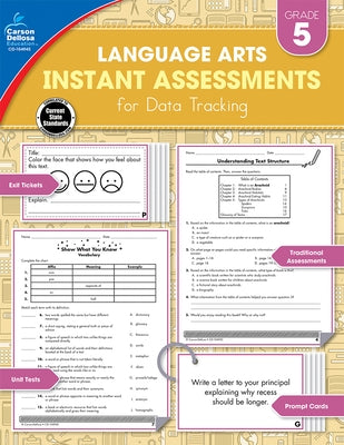 Instant Assessments for Data Tracking, Grade 5: Language Arts by Smith