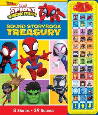 Disney Junior Marvel Spidey and His Amazing Friends: Sound Storybook Treasury [With Battery] by Pi Kids