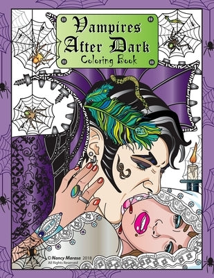 Vampires After Dark: Coloring Book by Marasa, Nancy