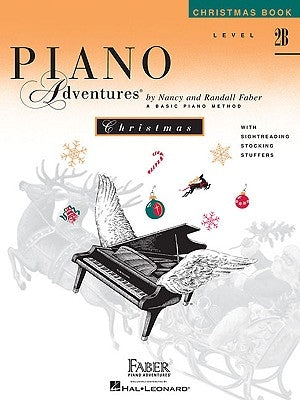 Level 2b - Christmas Book: Piano Adventures by Faber, Nancy