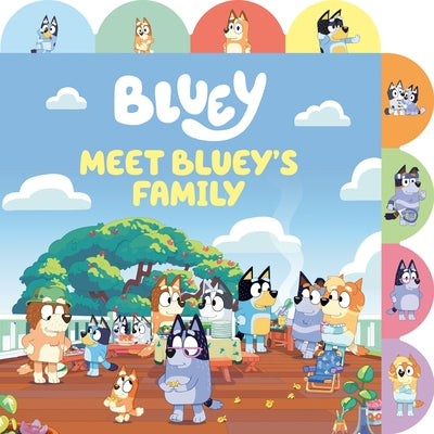 Meet Bluey's Family: A Tabbed Board Book by Penguin Young Readers Licenses