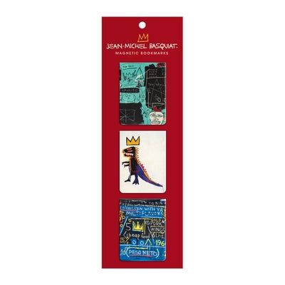 Basquiat Magentic Bookmarks by Galison