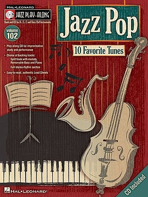 Jazz Pop: 10 Favorite Tunes [With CD (Audio)] by Hal Leonard Corp