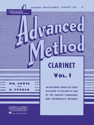 Rubank Advanced Method - Clarinet Vol. 1 by Voxman, H.