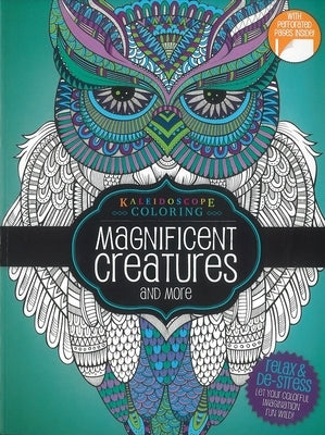 Coloring Book-Magnificent Creatures and More: Kaleidoscope Coloring by Hinkler