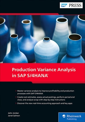 Production Variance Analysis in SAP S/4hana by Jordan, John