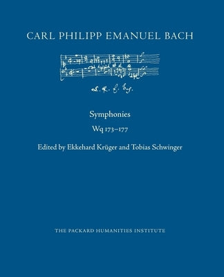 Symphonies, Wq 173-177: CPEB: CW Offprints, No. 96 by Krüger, Ekkehard