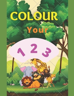 Colour your Numbers Coloring Book: Colour your 123 for Edutainment for both kids and adults. by Hameed, Mohammed