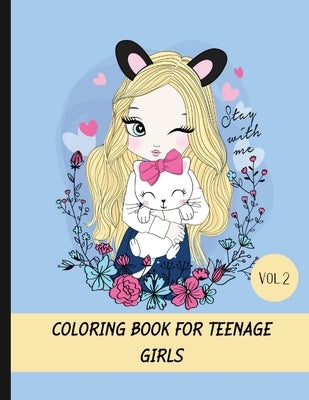 Coloring book for teenage girls by Bana&#347;, Dagna