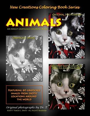 New Creations Coloring Book Series: Animals by Davis, Teresa