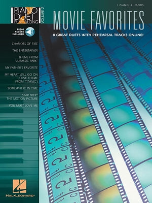 Movie Favorites: Piano Duet Play-Along Volume 2 [With CD] by Hal Leonard Corp