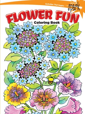 Spark Flower Fun Coloring Book by Swanson, Maggie