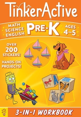 Tinkeractive Workbooks: Pre-K Bind-Up: Math, Science, English Language Arts by Le Du, Nathalie