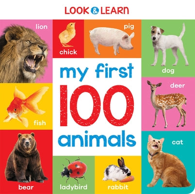 My First 100 Animals by Lambert, Nat