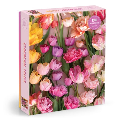 Ephemeral Tulips 1000 Piece Puzzle by Galison