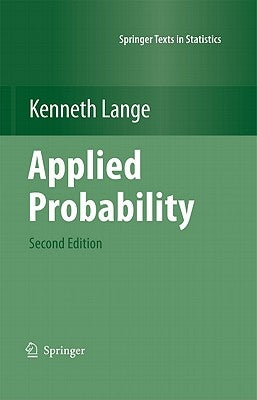 Applied Probability by Lange, Kenneth