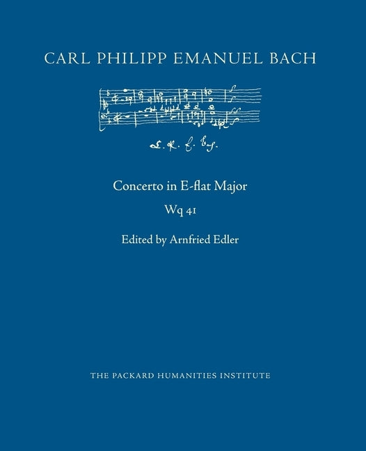 Concerto in E-flat Major, Wq 41 by Edler, Arnfried