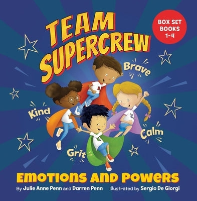 Team Supercrew - Emotions and Powers: 4 Book Box Set (Books 1-4) by Penn, Julie Anne