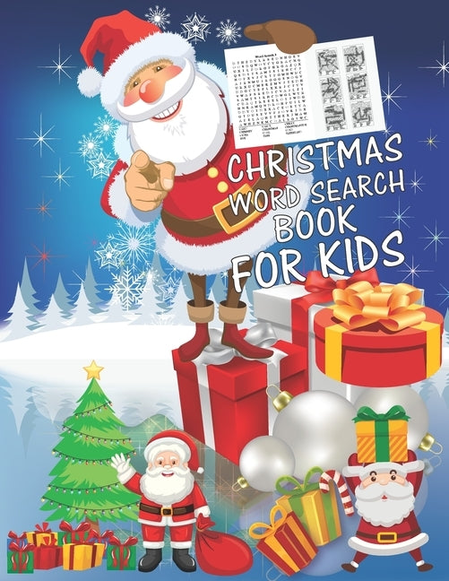 Christmas Word Search Book For Kids: 30 Easy Large Print Word Find Puzzles for Kids: Jumbo Word Search Puzzle Book (8.5"x11") with Fun Themes! (Word S by Coloring Book, Cute Kids