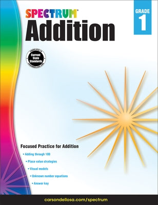 Addition, Grade 1 by Spectrum