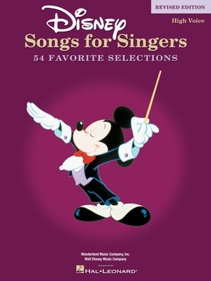 Disney Songs for Singers Edition: High Voice by Hal Leonard Corp