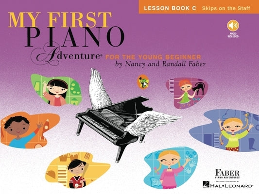 My First Piano Adventure: Lesson Book C with Online Audio by Faber, Nancy