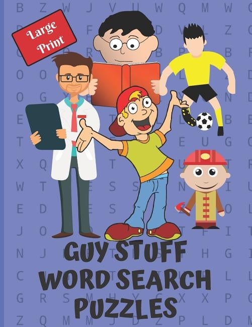 Guy Stuff Word Search Puzzle Book: Give your brain a workout with these 40 word search puzzles, 20 word scrambles and 20 sudokus as a bonus. Great gif by Publishing, Neaterstuff