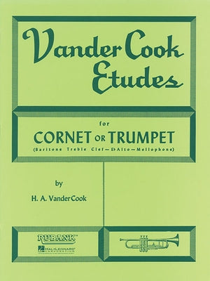 Vandercook Etudes for Cornet or Trumpet: (Baritone T.C.) by Vandercook, Hale A.