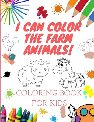 I can color the farm animal! Coloring book for kids by Ppt, Fati