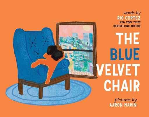 The Blue Velvet Chair by Cortez, Rio