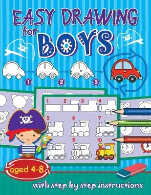 Easy drawing for boys: aged 4-8 by 4. Busy Hands