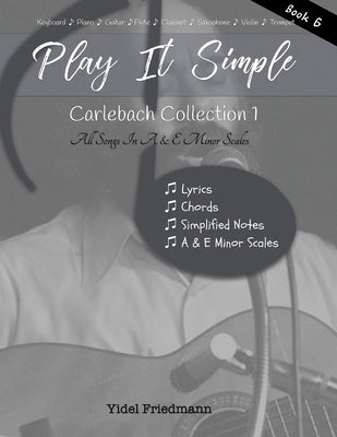 Play It Simple: Carlebach Collection 1 by Friedmann, Yidel