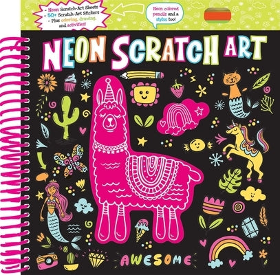 Neon Scratch Art by Editors of Silver Dolphin Books