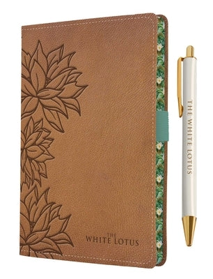 The White Lotus Journal and Pen Set by Insight Editions