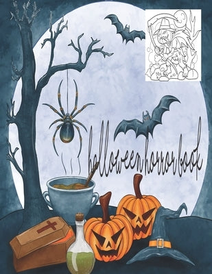 Halloween Horror Book: Horror Halloween Coloring Book for Kids by Coloring Book House