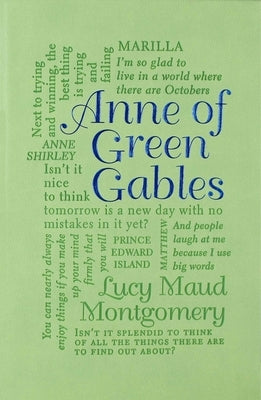 Anne of Green Gables by Montgomery, Lucy Maud