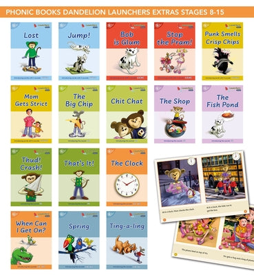 Phonic Books Dandelion Launchers Extras Stages 8-15 Lost (Blending 4 and 5 Sound Words, Two Letter Spellings Ch, Th, Sh, Ck, Ng): Decodable Books for by Phonic Books